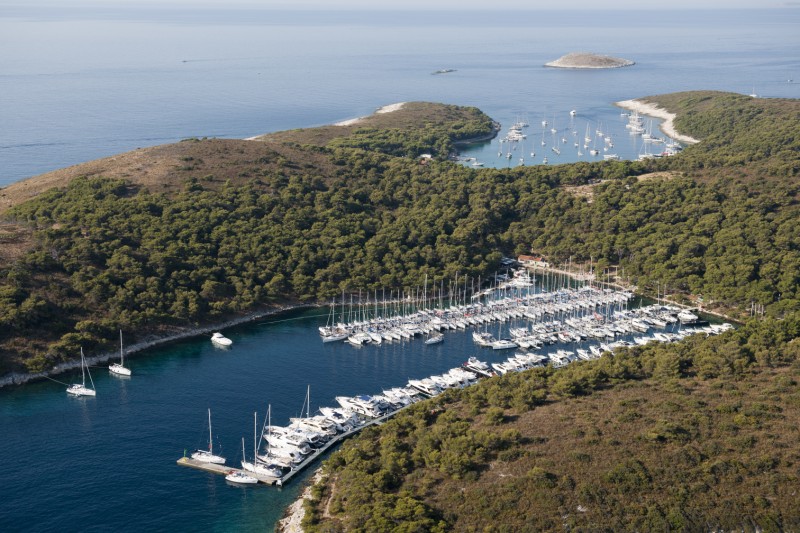 ACi Marina Palmizana on Pakleni Islands near Hvar